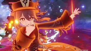 Попытка побить рекорд Тао не увенчалась успехом, зато циферка красивая | Genshin Impact