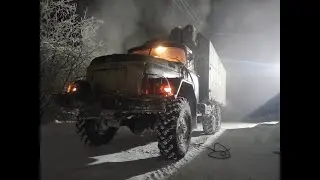 How to start Zil 131 in - 50°. Yakutsk. Republic of Sakha (Yakutia).