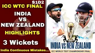 ICC WTC Final 2021 Day 2 Highlights