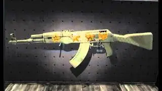 Сувенирный AK 47  Африканская сетка