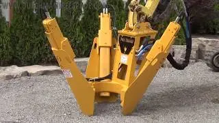 Dutchman 200i Lightweight Excavator-mounted Tree Spade