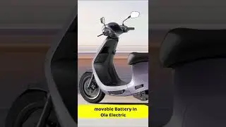 Removable Battery In Ola Electric Scooter