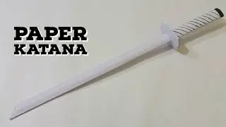 Making Paper Katana | How to make your own sword | Paper Sword