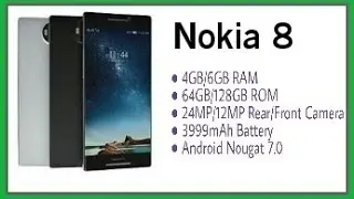 Nokia 8 Specification, Images And Release Date || CANDYTRICKS.IN