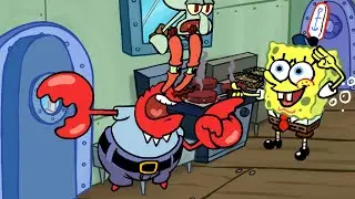 FNF VS Krusty Karoling | SpongeBob, Squidward, Mr. Krabs