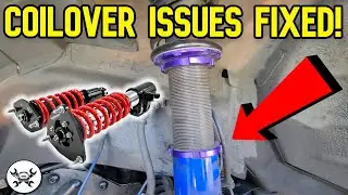 How to Fix any coilover racing suspension Noise or issue ( Coil Over shocks )