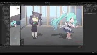 [NiloToonURP] blue archive miku render test 1