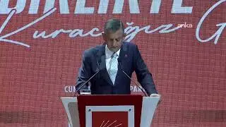 He spoke at the CHP Organization Representatives Assembly Meeting