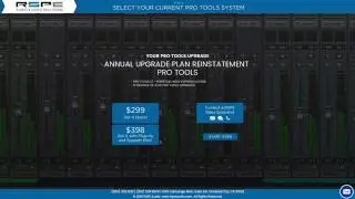 Find Your Pro Tools Upgrade - RSPE Pro Tools Configurator