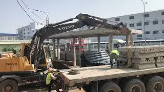 Volvo excavator large bucket excavator