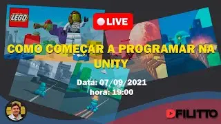 🔴 LIVE | Como começar a programar na UNITY