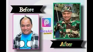 Edit Foto Ganti Wajah #2 (Abang TNI)