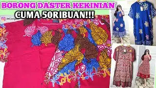 SHOPEE HAUL DASTER HOMEY KEKINIAN 50RIBUAN!!! CANTIK BANGET DI PAKE DI RUMAH & DI LUAR RUMAH 😍💓