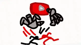 pelea de stickman red vs black combate