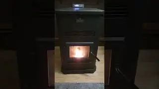 Master Forge Pellet Stove so quiet!!