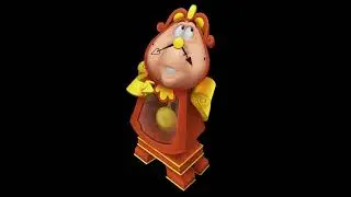 Kingdom Hearts 2 - Cogsworth Voice Clips