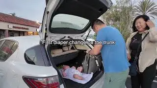 1st Time Eating Out With A Newborn (1.5 months)