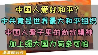 中国人爱好和平吗？中共竟是世界上最大的和平组织？强大的国力加上中国的尚武精神能爆发多么强大的实力？