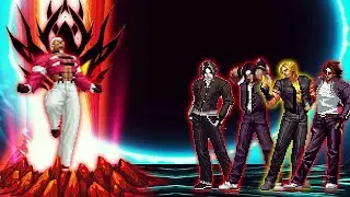 [KOF MUGEN] D. Rhythm Yashiro Vs Kyo Kusanagi Team