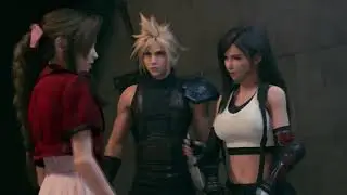 FF7R | Cloud gets distracted during women friendship and farts