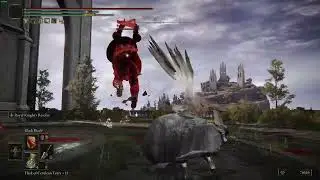 Guy tries to leave mid fight | ELDEN RING PVP