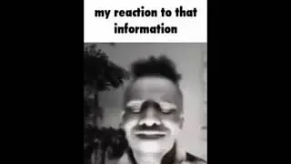 My reaction to that information Remix.