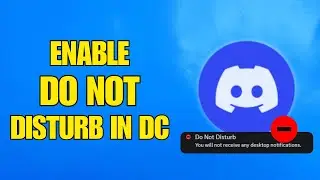 How to Enable Do Not Disturb on Discord (FAST & Easy 2025!)