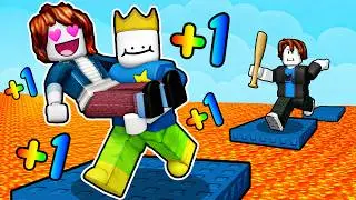 Every Second +1 SPEED to SAVE ROBLOX WOMAN...