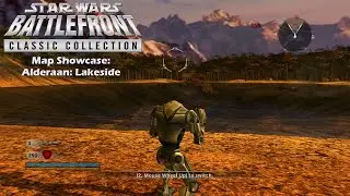 Alderaan: Lakeside Map Showcase Gameplay (Battlefront Classic Collection)