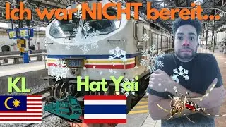 Overnight train from Malaysia to Thailand | I was suffering #7