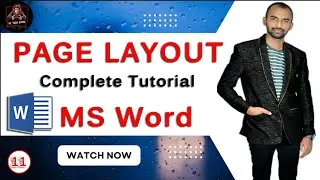 Microsoft Word Page layout complete Tutorial 2020 for Beginners 