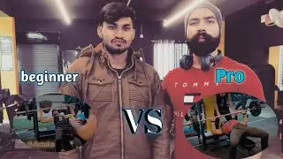 Bigginers vs pro [ Chest Workout At Gym ] 🥵