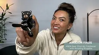 Amazon Finds: ABEN Bear Pilot Air Freshener Rotating Propeller | Automotive Air Fresheners for Cars