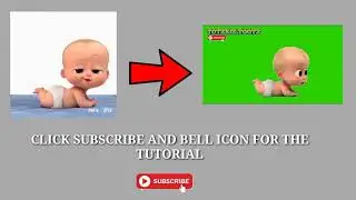 How to convert Normal Video to Green Screen Video Tutorial