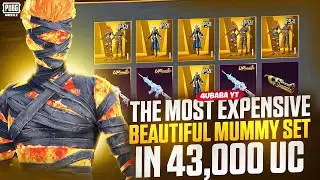 $43.000 NEW MUMMY & GLACIER M4 IN PUBG MOBILE 🔥🐳