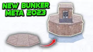 (NEW) BUNKER META in Rust 2023 | Rust Building Tutorial 2023