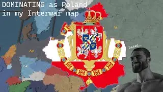 DOMINATING as Poland in my Roblox Iron Assault Interwar map!