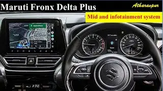 Fronx delta plus mid and infotainment control | Fronx delta plus