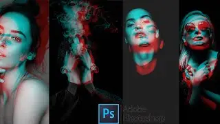 Duotone Double Exposure Effect in Photoshop | 2 min | Photoshop Tutorial | Easy