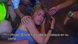 Romina Malaspina le pega a Melina y se retira del reality antes de su expulsión - parte 2