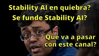 Se funde Stability AI? | Stable diffusion en español