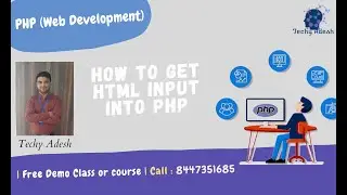 How to get HTML input into PHP (Uncut Live video session taken on 25 july)