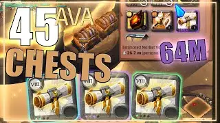 💰Opening 45 AVA DUNGEON CHESTS - my biggest drop! 💰  // ALBION ONLINE