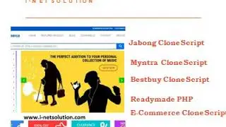Jabong Clone Script , Myntra Clone Script , Bestbuy Clone Script, Readymade PHP ecommerce Clone Scri