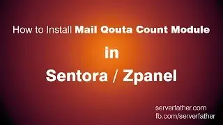 How To Install Sentora Module Mail Qouta Count in Free Sentora Web Hosting Control Panel