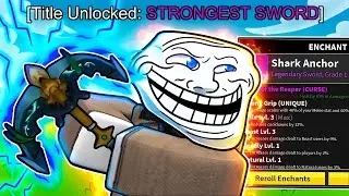 The STRONGEST SWORD ENCHANTMENT In Blox Fruits..