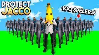 PROTECT JACCO met 100 SPELERS in Fortnite!