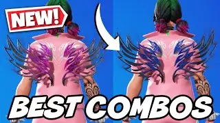 BEST COMBOS FOR *NEW* CAZADORA WINGS BACKBLING (BOTH STYLES)! - Fortnite