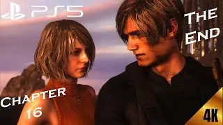 Resident Evil 4 Remake | Chapter 16 | Ending - Saddler Final Boss Fight | PS5 Gameplay | 4K 60FPS