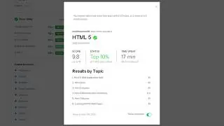 Html 5 Test Fiverr 9.8/10